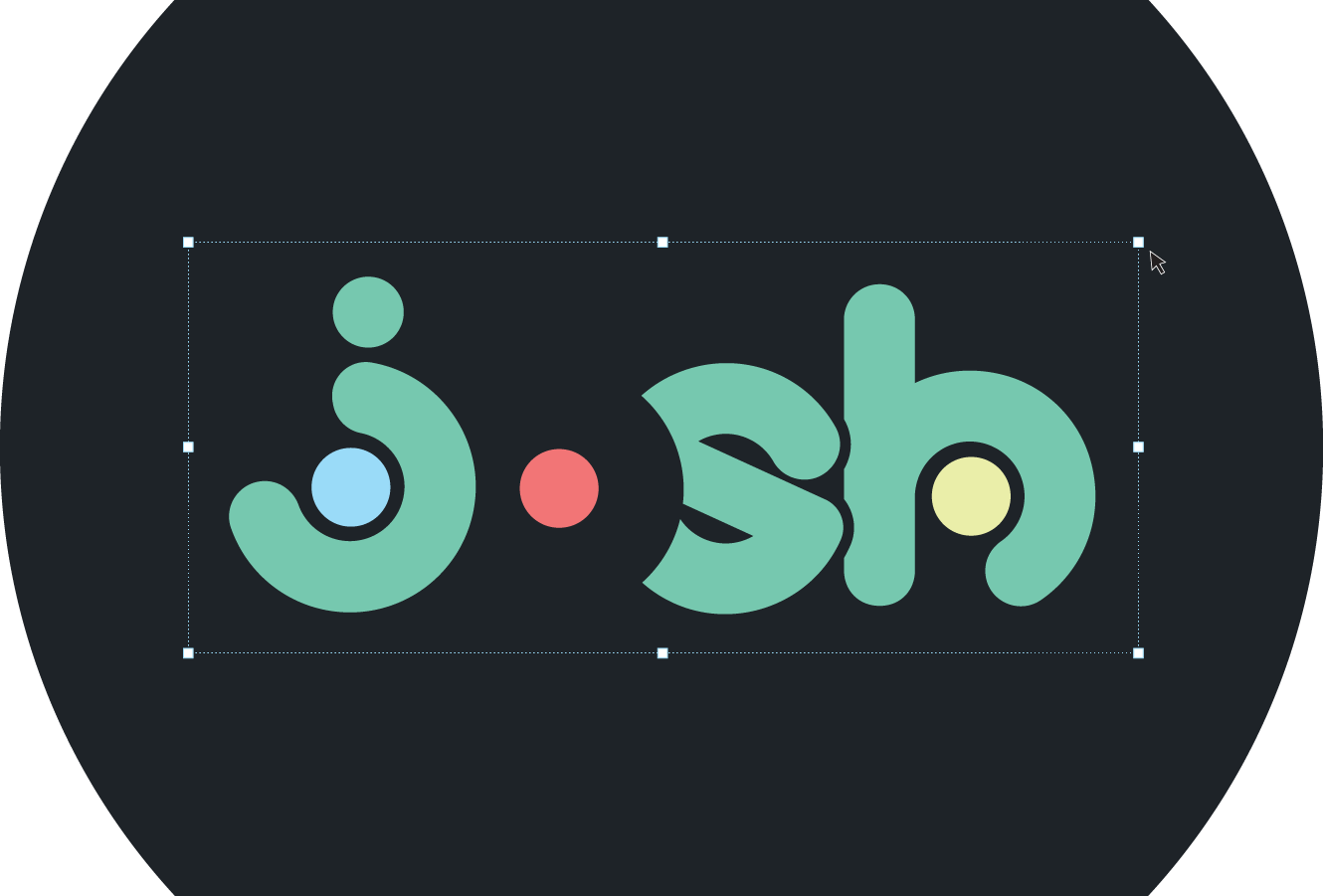 a very large version of the Josh logo